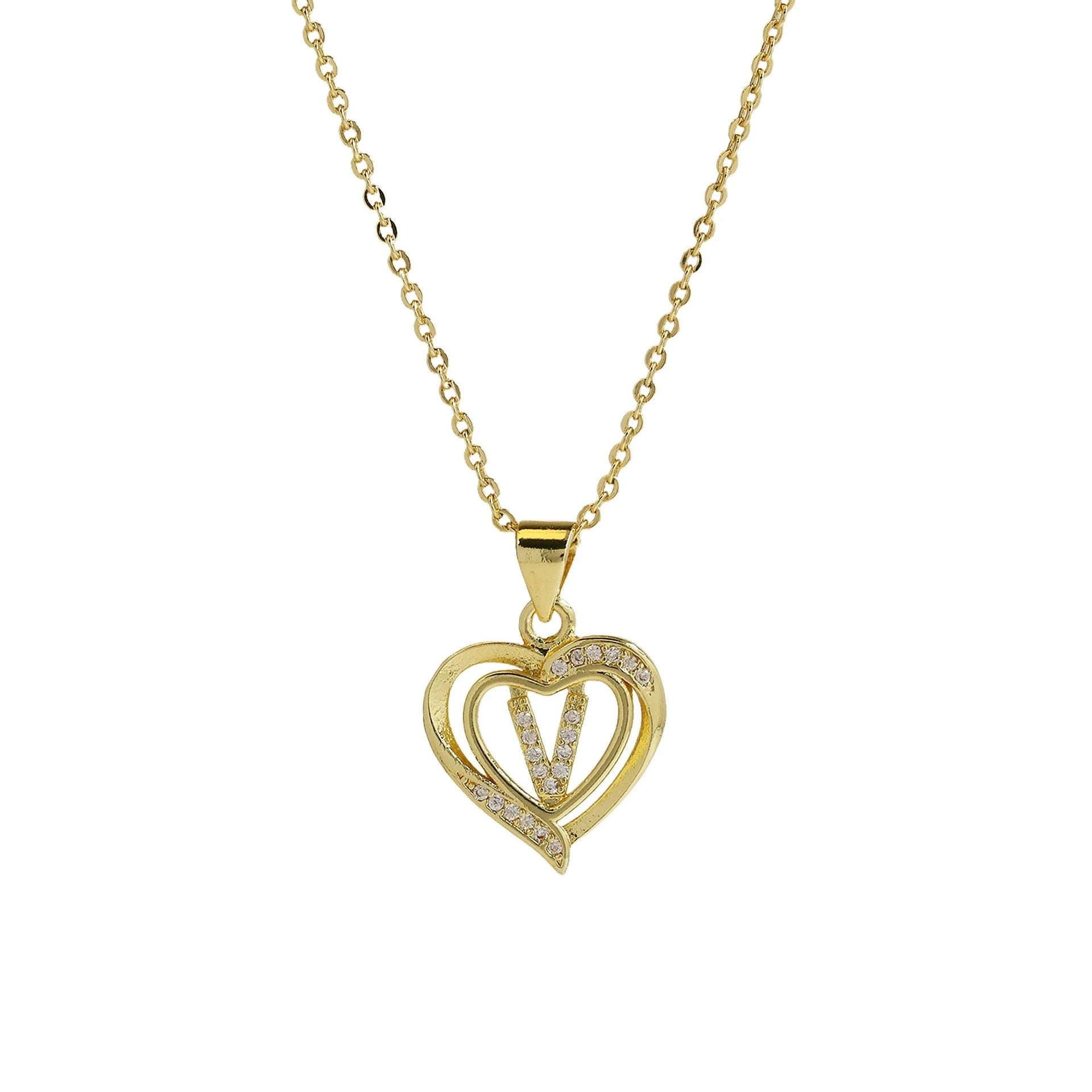 Trendy Heart Pendant Necklace for Women