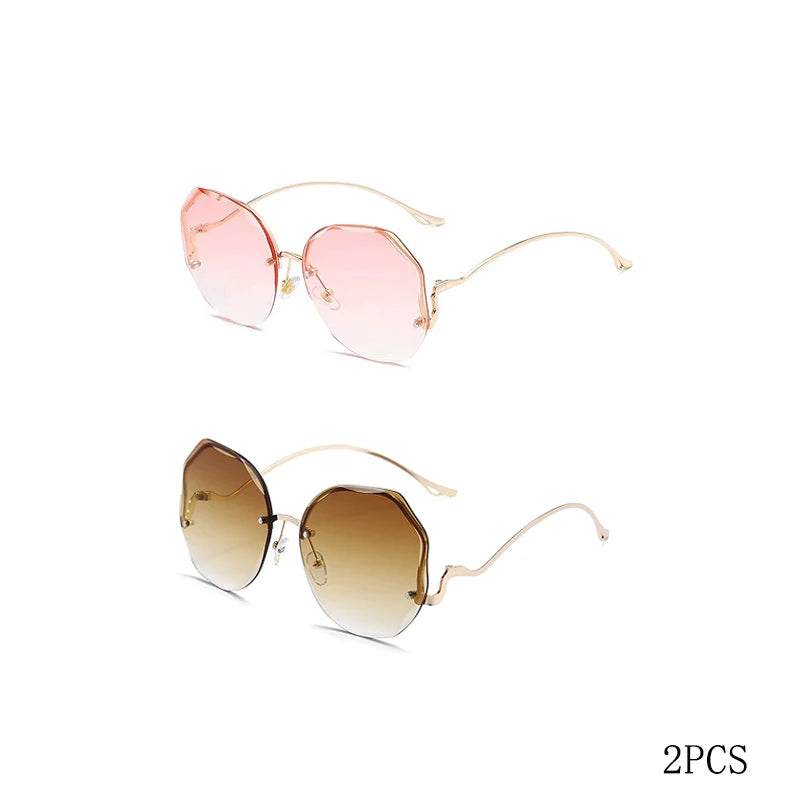 VABBON Women’s Rectangle Sunglasses