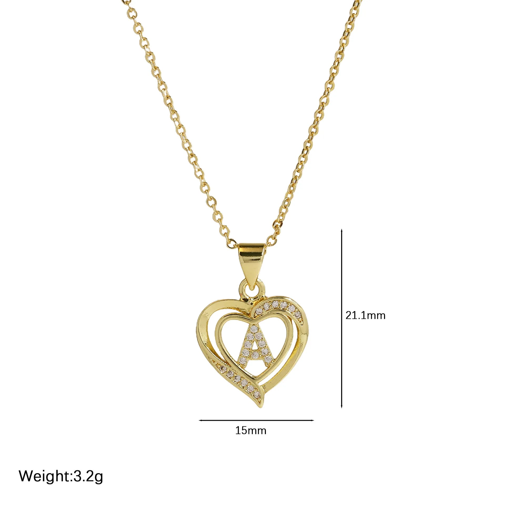 Trendy Heart Pendant Necklace for Women