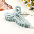 Matte Bow Large Hair Claw Clip for Women