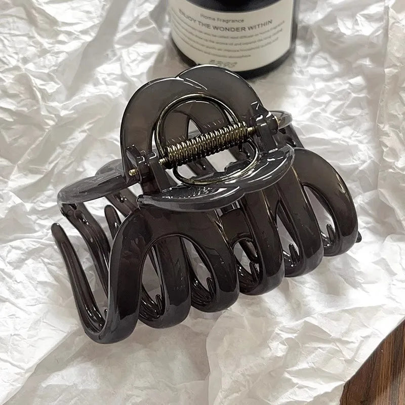 Pumpkin Hair Claw Clip for Women